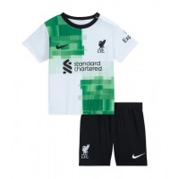 Liverpool Udebane Trøje Børn 2023-24 Kortærmet (+ Korte bukser)